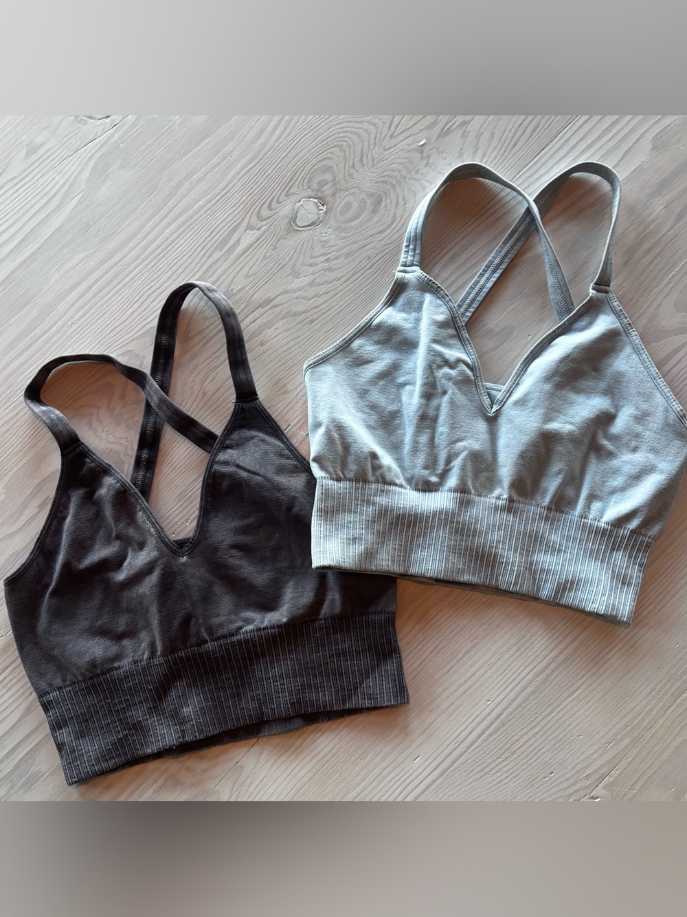 FREE PEOPLE MOVEMENT GOOD KARMA CROP TOP Set Of 2 Size M/L